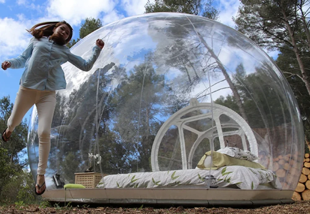 big transparent camping inflatable bubble tent